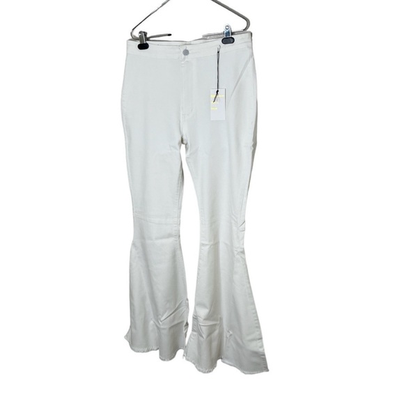 Home Folk Waco Women's Western High Rise
Flares In Ivory - Picture 3 of 13
